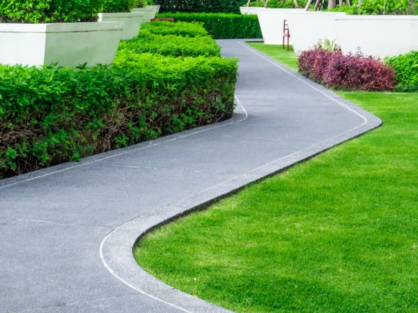 Walkway Curb Installation in Cedar Park
