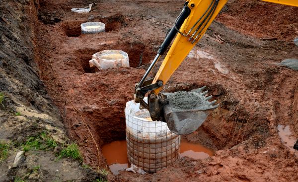 Foundation Piling in Cedar Park