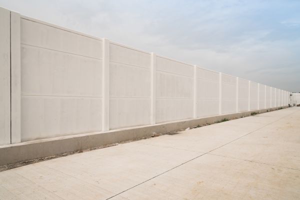 Concrete Fence Construction in Cedar Park