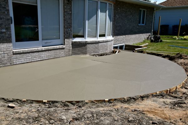 Deck Concrete Construction in Cedar Park