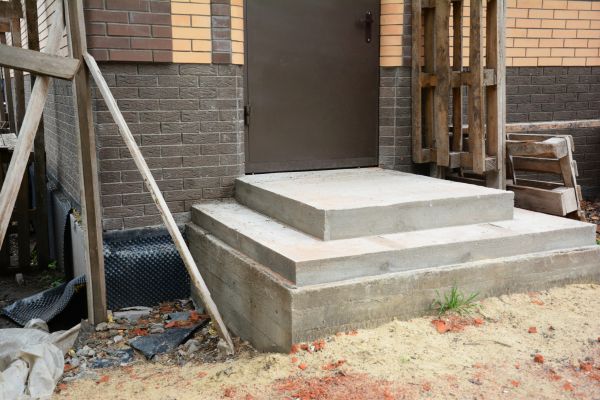Cement Steps Construction in Cedar Park