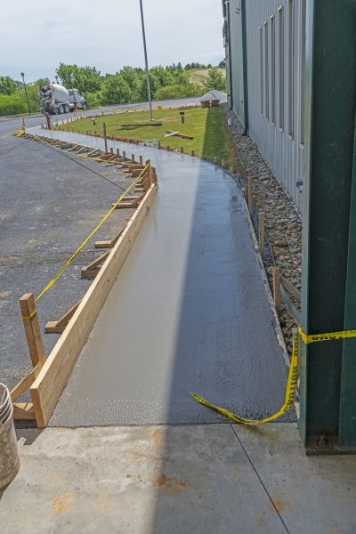 Concrete Sidewalk Paving in Cedar Park